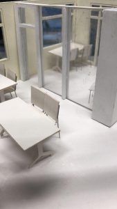 Maquete Studenten Koning Wilem 1 college voor Modderkolk