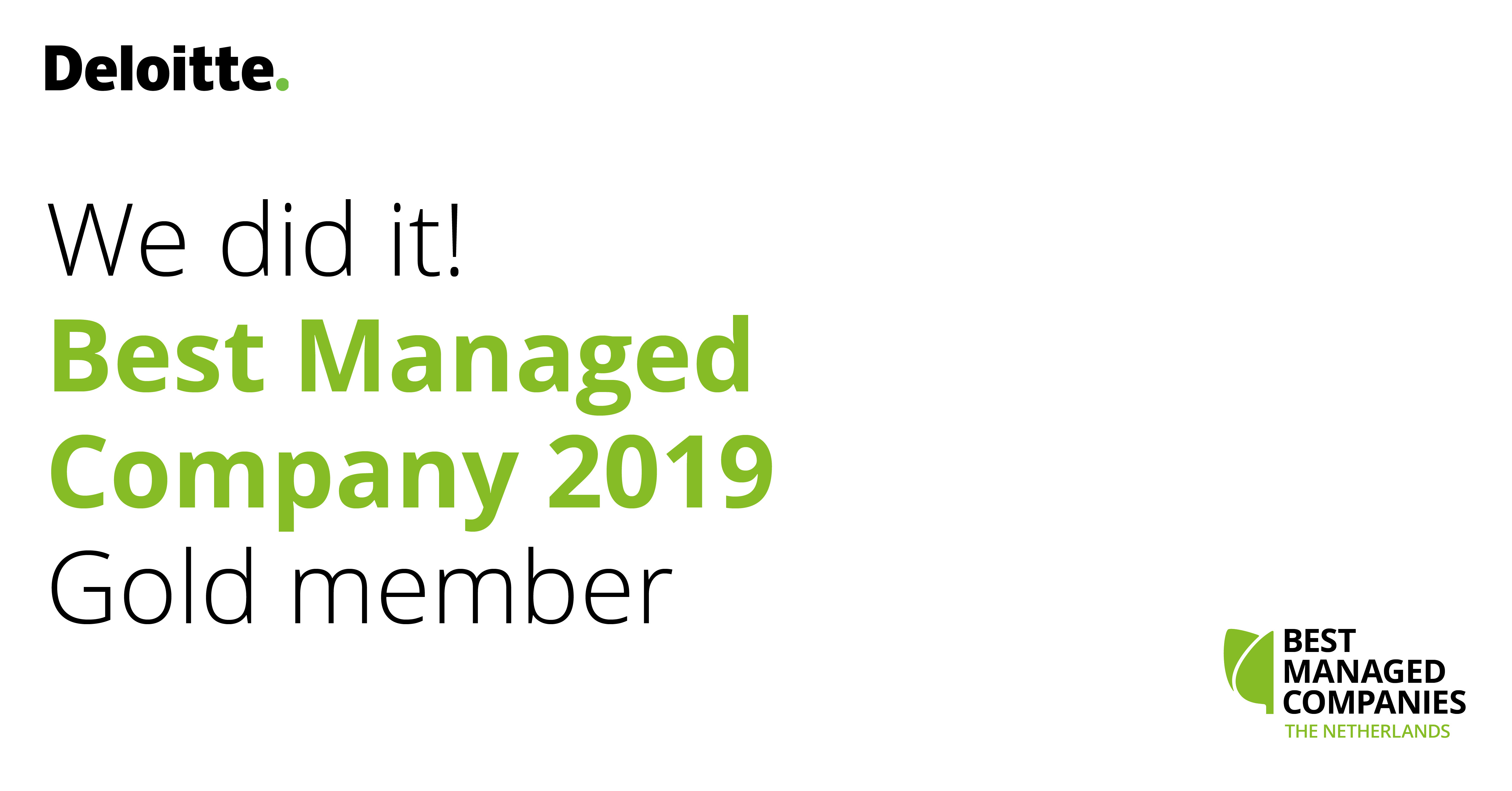 Best Managed Company 2019