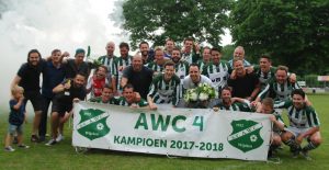 AWC Wijchen kampioen Modderkolk sponso