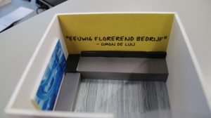 Maquete Studenten Koning Wilem 1 college voor Modderkolk