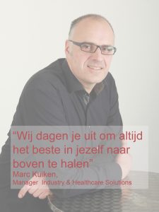 Industry & Healthcare Solutions Manager Mark Kuiken uitdaging werken bij Modderkolk