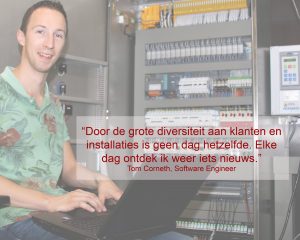 Software Engineer Junior werken bij Modderkolk Tom Corneth