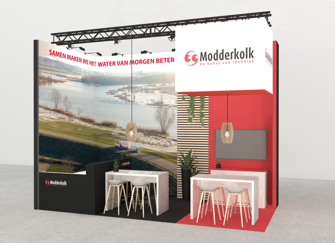 Bezoek Modderkolk tijdens Aqua Nederland 2024