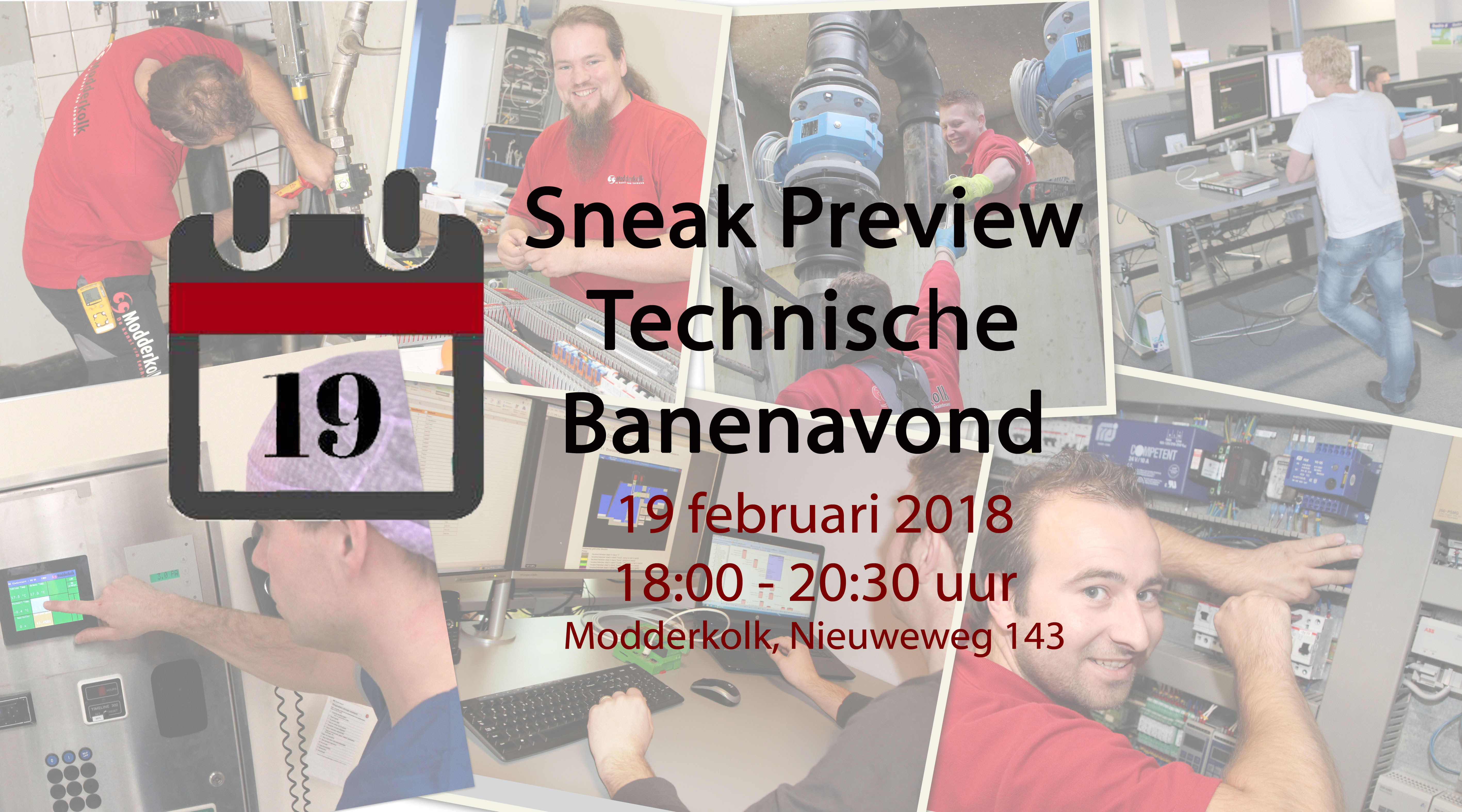 Sneak Preview Technische Banenavond; Meld je snel aan! Sneak Preview Technische Banenavond; Meld je snel aan!