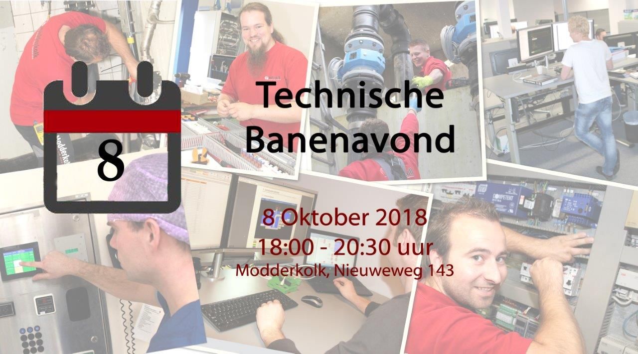 Technische Banenavond: Loop eens binnen!